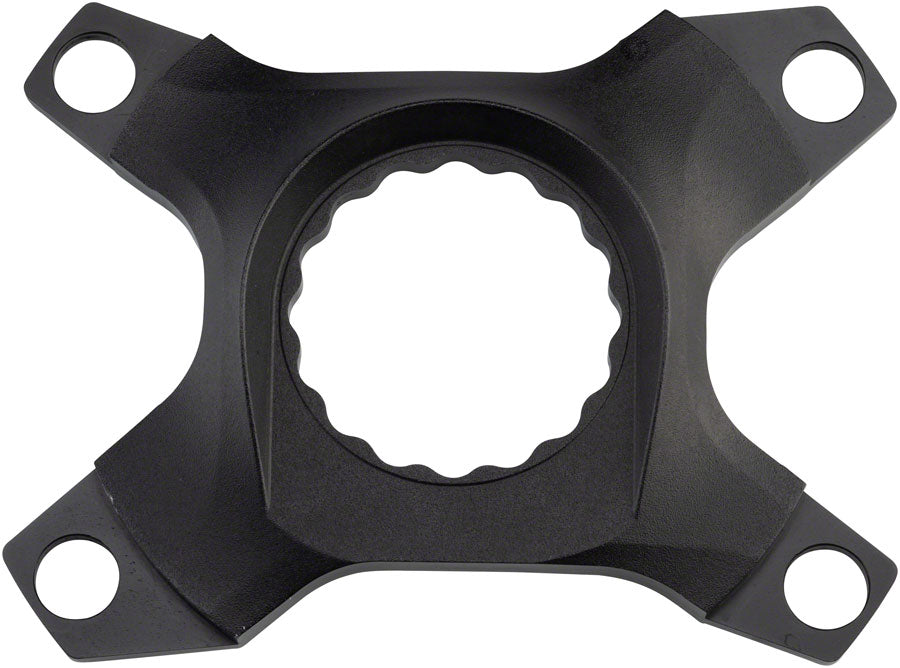 Easton Assymetric CINCH Spider: 4-Bolt Dual-Chainring Black-Goodwynn&#39;sGoodwynn&#39;s