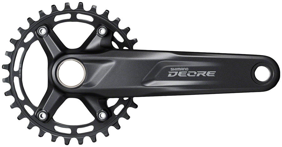 Shimano Deore FC-M5100-1 Crankset - 170mm 10/11-Speed 32t 96 BCD Hollowtech II Spindle Interface BLK-Goodwynn&#39;sGoodwynn&#39;s