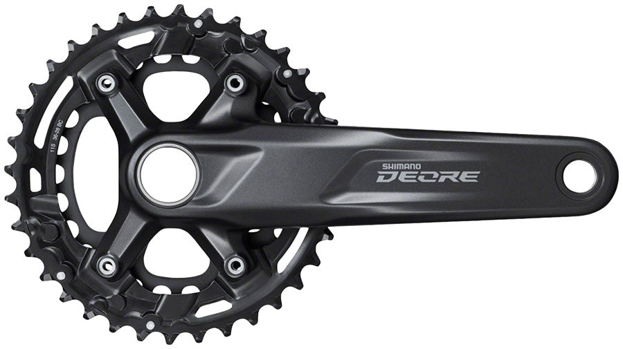 Shimano Deore FC-M5100-B2 Crankset - 175mm 11-Speed 36/26t 96/64 BCD Hollowtech II Spindle Interface BLK-Goodwynn&#39;sGoodwynn&#39;s