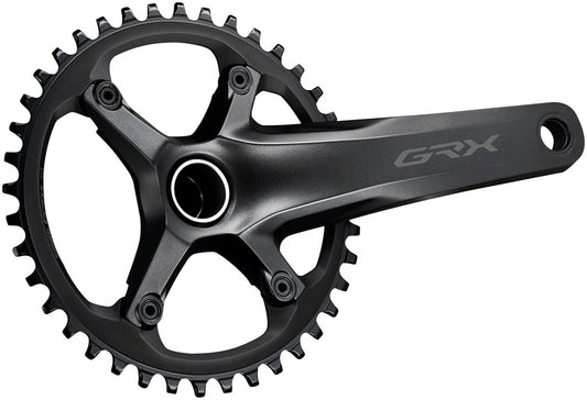 Shimano GRX FC-RX600-1 Crankset - 165mm 11-Speed 40t 110 BCD Hollowtech II Spindle Interface BLK-Goodwynn's