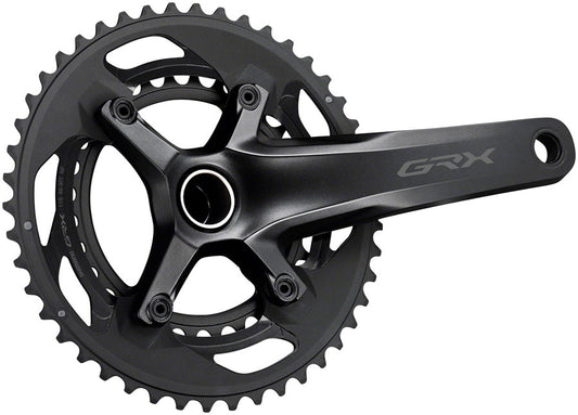 Shimano GRX FC-RX600-10 Crankset - 165mm 10-Speed 46/30t 110/80 BCD Hollowtech II Spindle Interface BLK-Goodwynn's