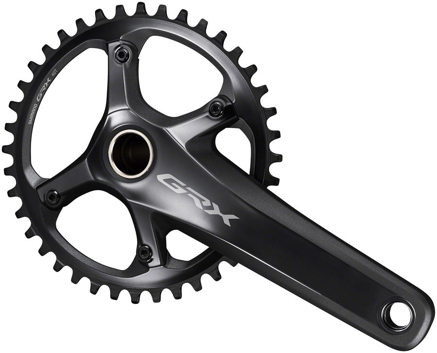 Shimano GRX FC-RX810-1 Crankset - 170mm 11-Speed 40t 110 BCD Hollowtech II Spindle Interface BLK-Goodwynn&#39;sGoodwynn&#39;s