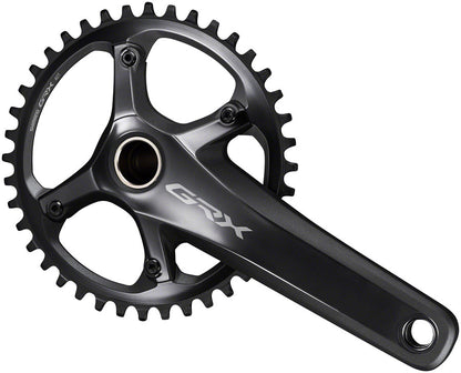 Shimano GRX FC-RX810-1 Crankset - 170mm 11-Speed 40t 110 BCD Hollowtech II Spindle Interface BLK