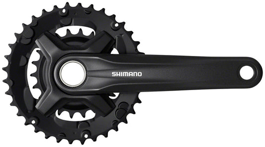 Shimano FC-MT210-2 Crankset - 175mm 9-Speed 36/22t Riveted 48.8mm Chainline BLK-Goodwynn's