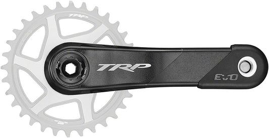 TRP CK-9050 EVO Crankset - 165mm 12-Speed For 68/73mm Frame BB DM CINCH Chainring Interface 30mm Spindle Carbon BLK/Silver-Goodwynn's