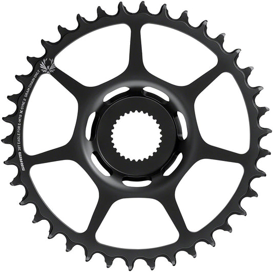 SRAM 38t Bosch Direct Mount 11/12-Speed X-Sync2 Eagle Chainring Black-Goodwynn's