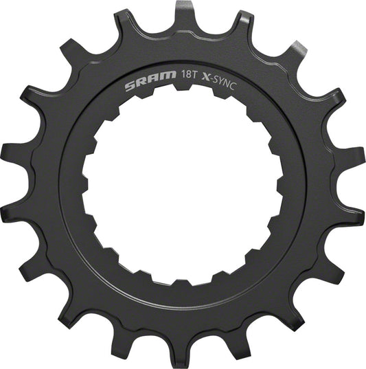 SRAM X-Sync EX1 Sprocket Chainring for Bosch Motors 18T Straight Steel-Goodwynn's