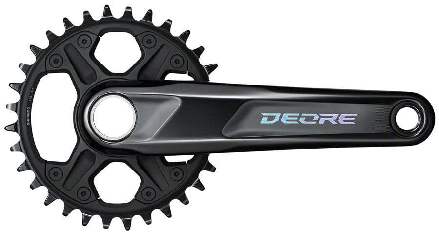 Shimano Deore FC-M6100-1 Crankset - 170mm 12-Speed 32t Black-Goodwynn&#39;sGoodwynn&#39;s