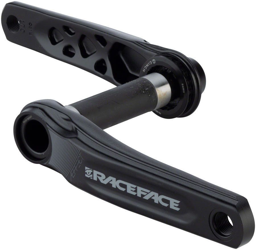 RaceFace Aeffect Crankset - 165mm Direct Mount CINCH RaceFace EXI Spindle Interface BLK