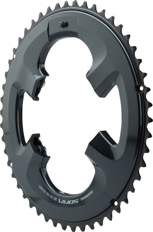 Shimano Sora R3000 50t 110mm 9-Speed Chainring Black-Goodwynn's