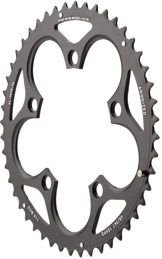 SRAM Force/Rival/Apex 48T 10-Speed 110mm BLK Chainring BB30 Crank Short Over-shift Pin Use 34T-Goodwynn's