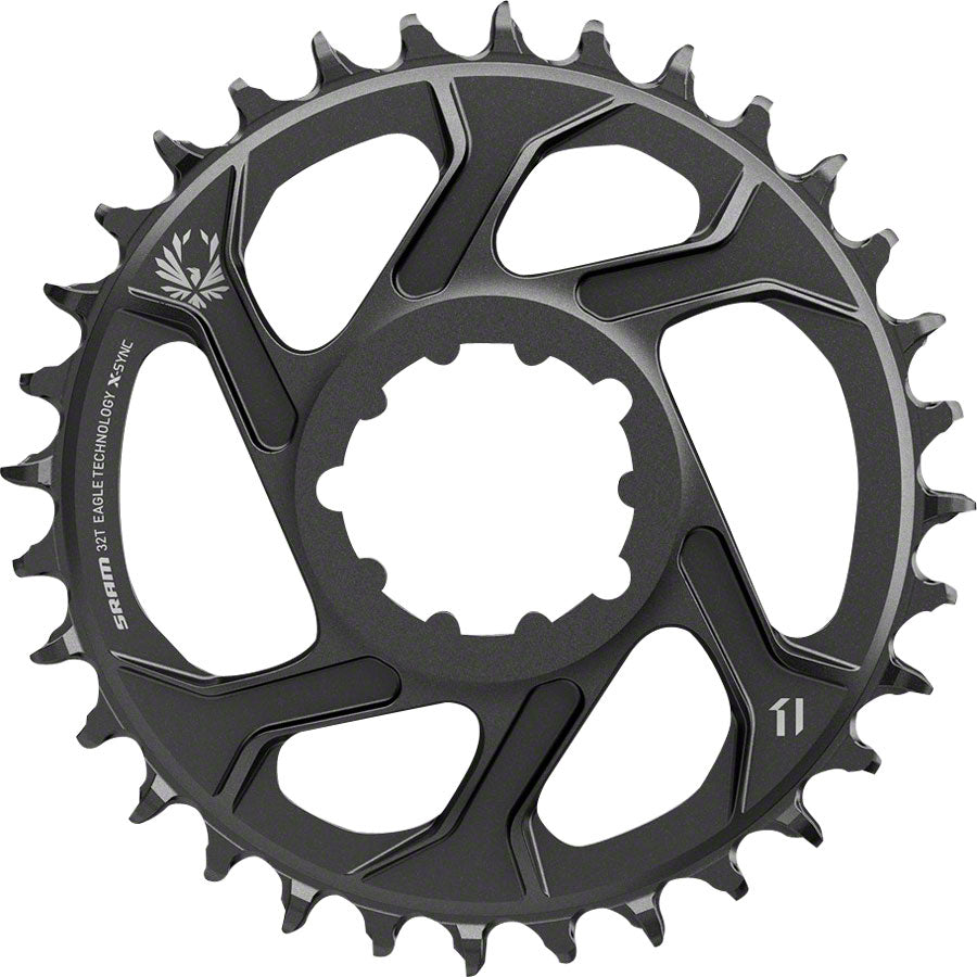 SRAM X-Sync 2 Eagle Direct Mount Chainring 30T -4mm Offset 5" 190mm Rear Hub Spacing Fat Bike Cranks-Goodwynn&#39;sGoodwynn&#39;s