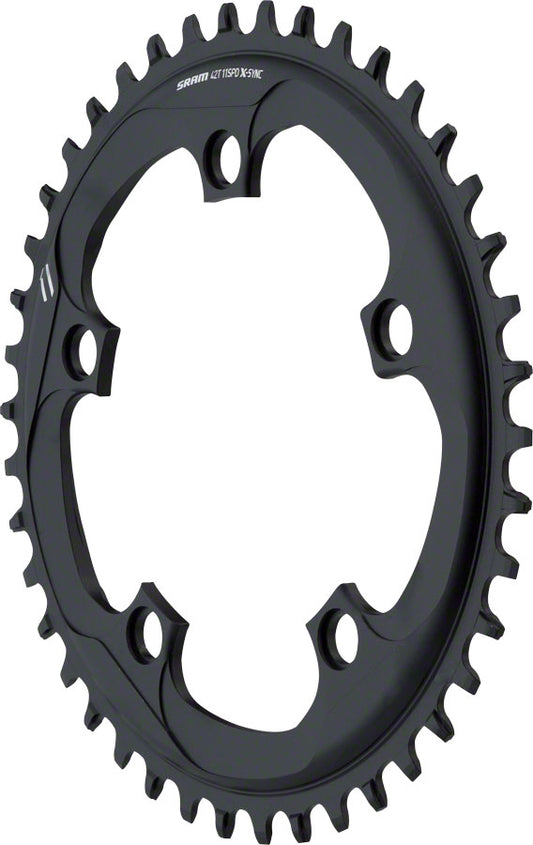 SRAM X-Sync Chainring 42T 110mm BCD Black BB30 or GXP BB30 or GXP-Goodwynn's