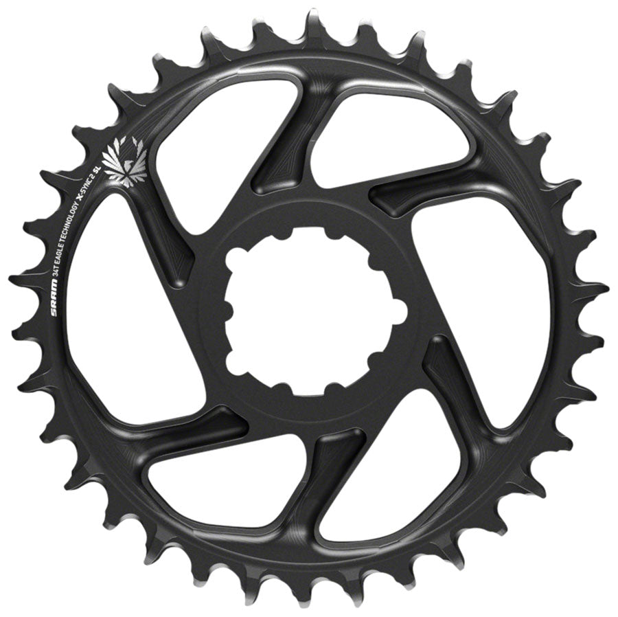 SRAM X-Sync 2 Eagle SL Direct Mount Chainring 32T Boost 3mm Offset BLK Gray Logo-Goodwynn&#39;sGoodwynn&#39;s