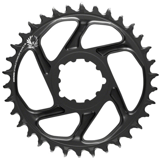 SRAM X-Sync 2 Eagle SL Direct Mount Chainring 32T Boost 3mm Offset BLK Gray Logo-Goodwynn's