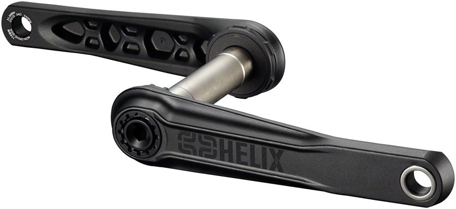 e*thirteen Helix Crankset - 170mm 73mm 24mm Spindle e*thirteen P3 Connect Interface BLK-Goodwynn&#39;sGoodwynn&#39;s