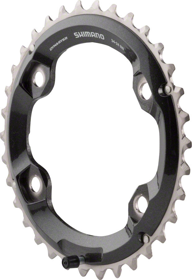 Shimano XT M8000 34t 96mm 11-Speed Outer Chainring for 34-24t Set-Goodwynn&#39;sGoodwynn&#39;s