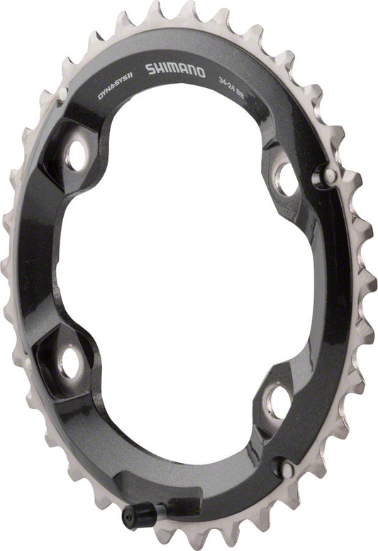 Shimano XT M8000 34t 96mm 11-Speed Outer Chainring for 34-24t Set-Goodwynn's