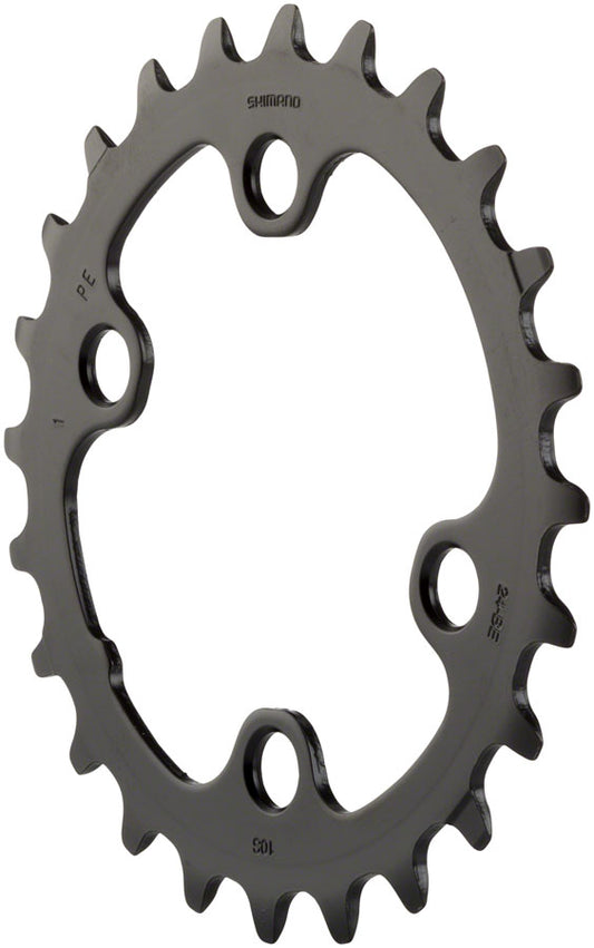 Shimano Deore FC-M6000 Chainring - 24t 10-Speed 64mm Asymmetric BCD 34-24t Set-Goodwynn's