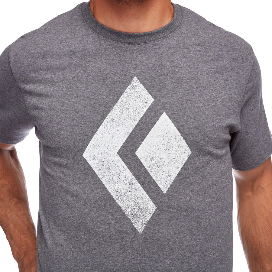 Black Diamond Chalked Up Tee - Charcoal Heather Mens Small-Goodwynn&#39;sGoodwynn&#39;s