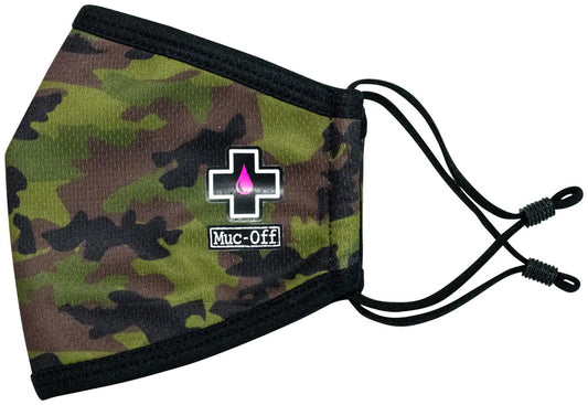 Muc-Off Reusable Face Mask - Woodland Camo Large-Goodwynn's