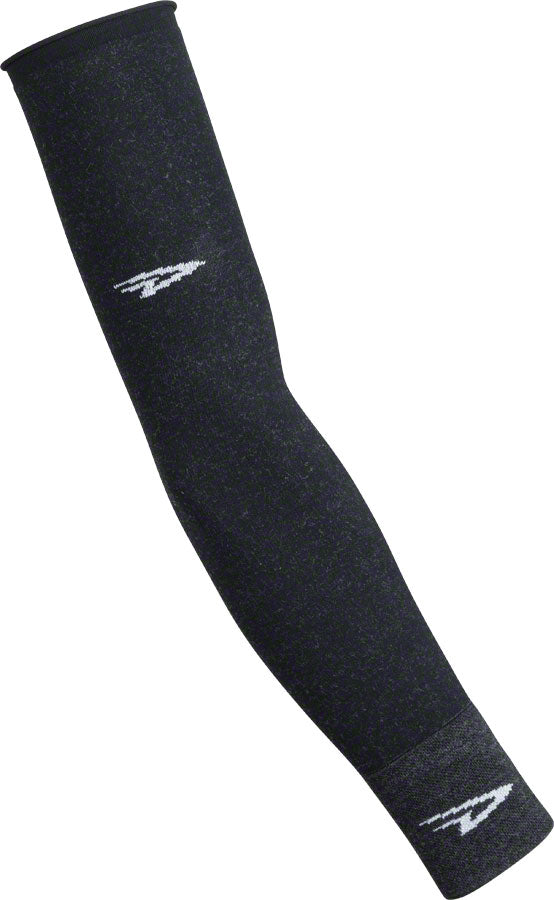 DeFeet Wool Armskins: Charcoal LG/XL