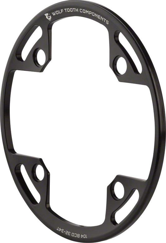 Wolf Tooth Bash Guard: for 104 BCD Cranks fits 32T - 34T Chainrings-Goodwynn's