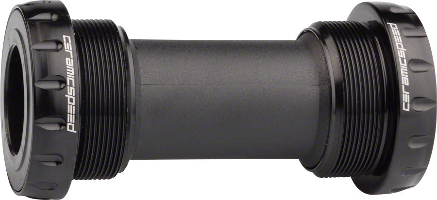 CeramicSpeed ITA Road Bottom Bracket - Italian Thread 70mm 24mm Spindle Coated Races BLK