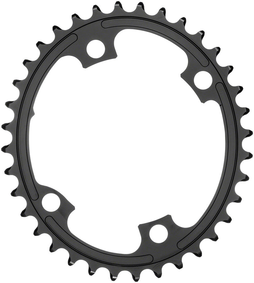 absoluteBLACK Premium Oval 110 BCD Road Inner Chainring Shimano Dura-Ace 9100 - 36t 110 Shimano Asymmetric BCD 4-Bolt BLK-Goodwynn&#39;sGoodwynn&#39;s