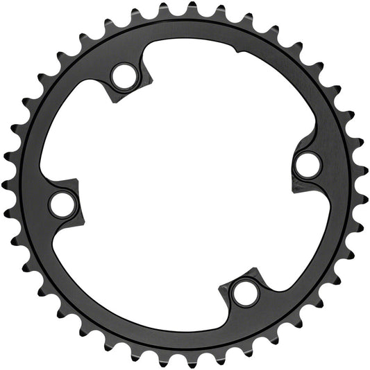 absoluteBLACK Premium Round 110 BCD Road Inner Chainring Shimano Dura-Ace 9100 - 38t 110 Shimano Asymmetric BCD 4-Bolt BLK-Goodwynn's