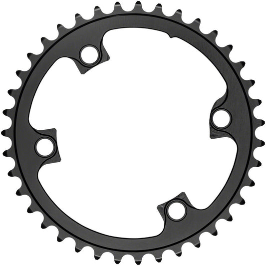 absoluteBLACK Premium Round 110 BCD Road Inner Chainring Shimano Dura-Ace 9100 - 39t 110 Shimano Asymmetric BCD 4-Bolt BLK-Goodwynn's