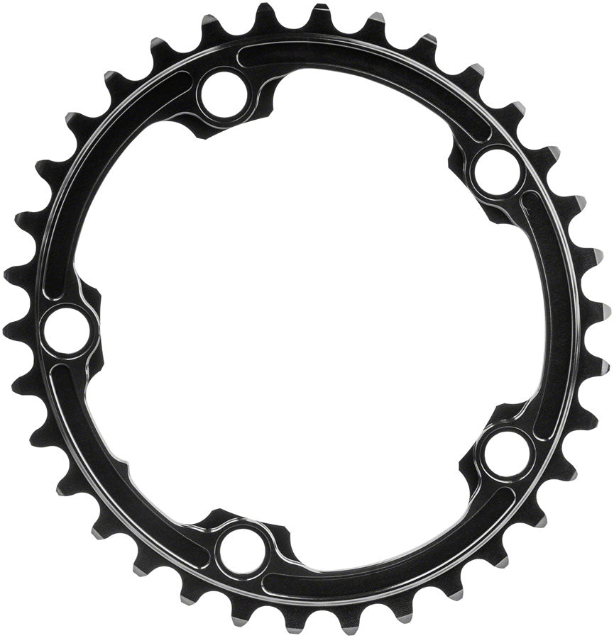 absoluteBLACK Premium Oval 110 BCD Road Inner Chainring - 34t 110 BCD 5-Bolt BLK