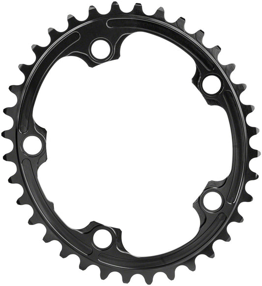 absoluteBLACK Premium Oval 110 BCD Road Inner Chainring - 36t 110 BCD 5-Bolt BLK-Goodwynn's