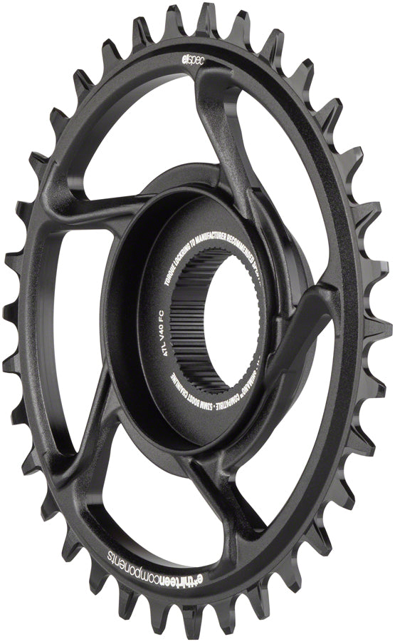 e*thirteen e*spec Aluminum Direct Mount Chainring 34t Shimano E8000 BLK-Goodwynn&#39;sGoodwynn&#39;s