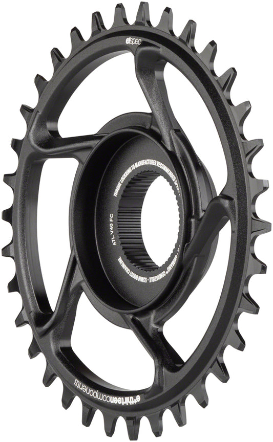 e*thirteen e*spec Aluminum Direct Mount Chainring 34t Shimano E8000 BLK-Goodwynn's