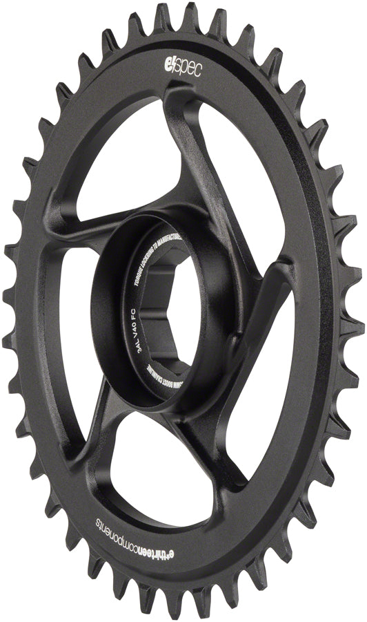 e*thirteen e*spec Aluminum Direct Mount Chainring 38t for Brose S Mag Black-Goodwynn&#39;sGoodwynn&#39;s