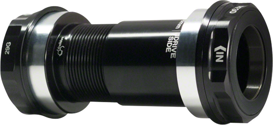 e*thirteen PF30 ThreadFit Bottom Bracket - 68/73/83mm For 30mm Spindle Black-Goodwynn&#39;sGoodwynn&#39;s