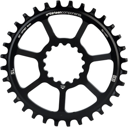 e*thirteen Direct Mount SL Guidering - 10/11/12-speed 32T Narrow Wide Black