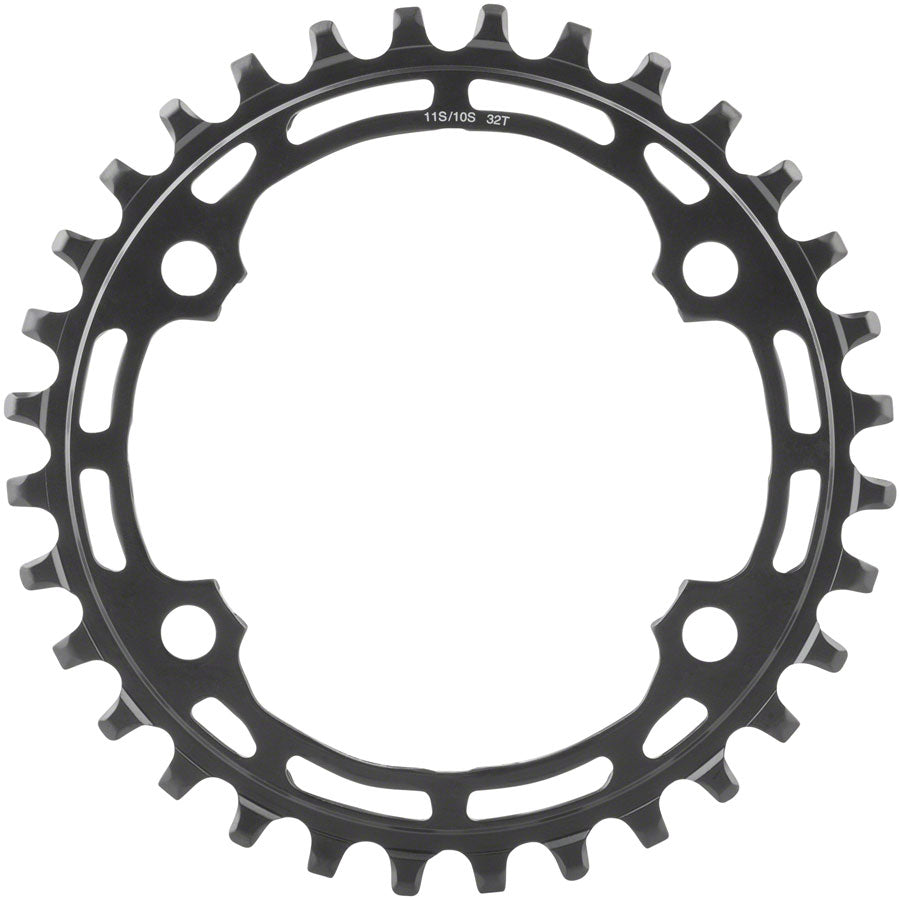 Shimano Deore M5100-1 Chainring - 32t 10/11-Speed Asymmetric 96 BCD Black-Goodwynn&#39;sGoodwynn&#39;s