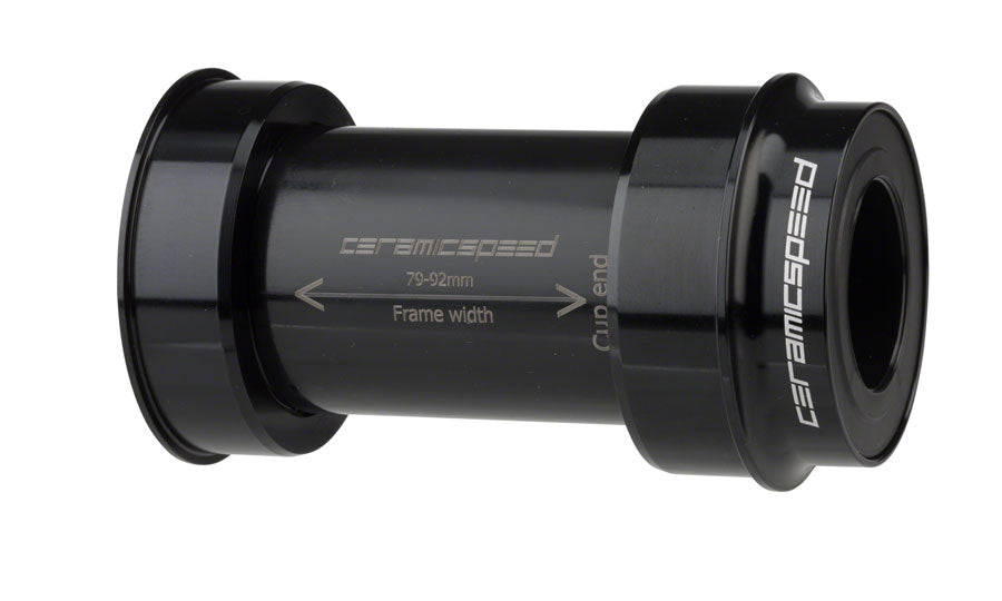 CeramicSpeed BBright Bottom Bracket - 24mm Spindle Black