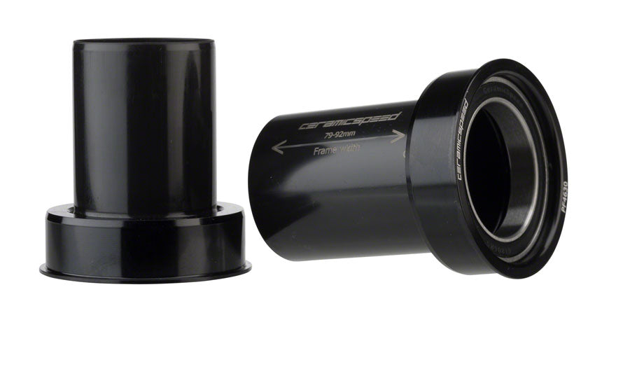 CeramicSpeed PF4630 Bottom Bracket - PF30/BBright/386EVO 30mm Spindle Black