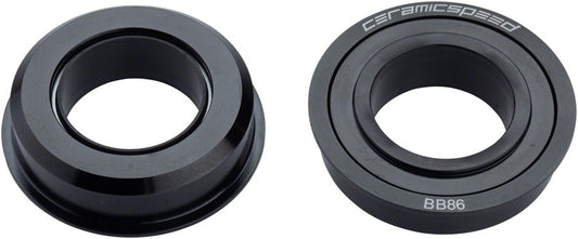 CeramicSpeed BB92 MTB Bottom Bracket - 24mm Spindle Coated Races Black-Goodwynn's