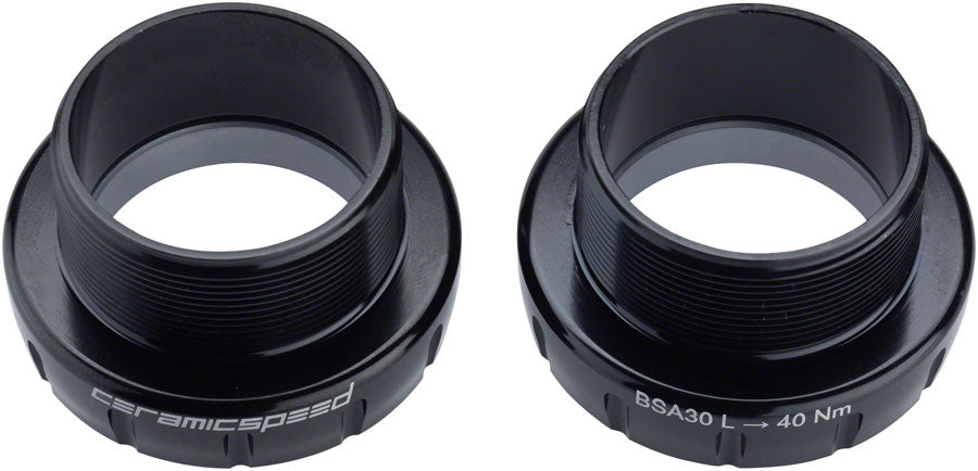 CeramicSpeed BSA30 Bottom Bracket - BSA Thread 30mm Spindle Coated Races BLK-Goodwynn&#39;sGoodwynn&#39;s