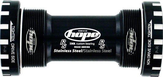 Hope BSA30 Threaded Bottom Bracket - 68/73/83/100/120mm For 30mm Spindle Stainless BLK-Goodwynn's