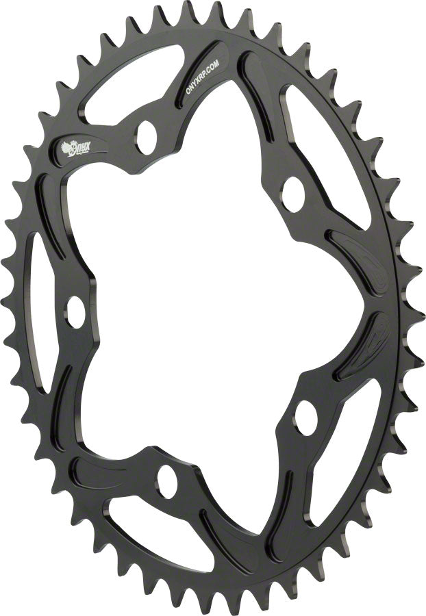 Onyx 5 Bolt Chainring: 43t Black-Goodwynn&#39;sGoodwynn&#39;s