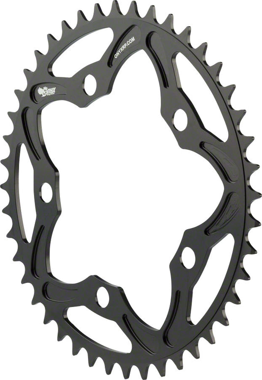 Onyx 5 Bolt Chainring: 43t Black-Goodwynn's