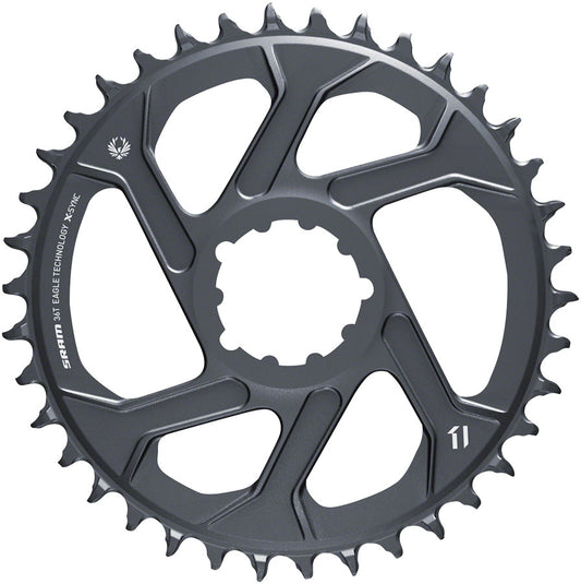 SRAM 36T X-Sync 2 SL Direct Mount Eagle Chainring 3mm Boost Offset Lunar Gray-Goodwynn's