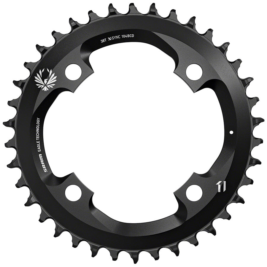 SRAM Eagle X-SYNC 2 Chainring - 38t 104 BCD Steel Black