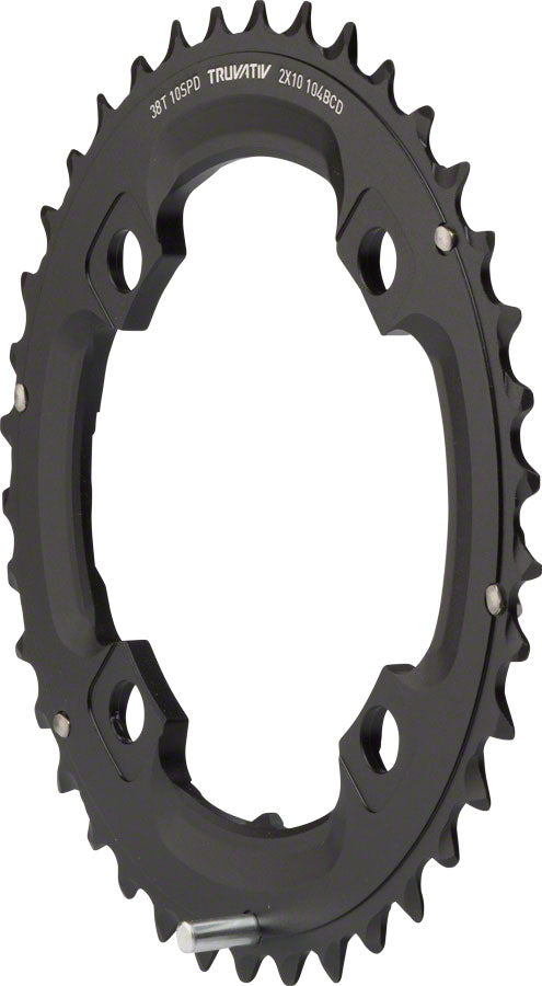 SRAM/Truvativ X0 X9 38T 104mm BCD 10 Speed GXP Chainring Long Over-shift Pin Use 24T-Goodwynn's