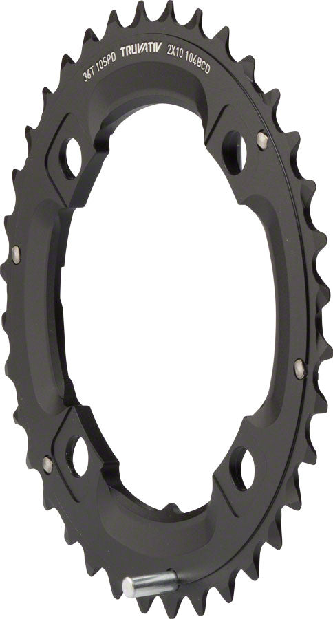 SRAM/Truvativ X0 X9 36T 104mm BCD 10 Speed GXP Chainring Long Over-shift Pin Use 22T-Goodwynn&#39;sGoodwynn&#39;s